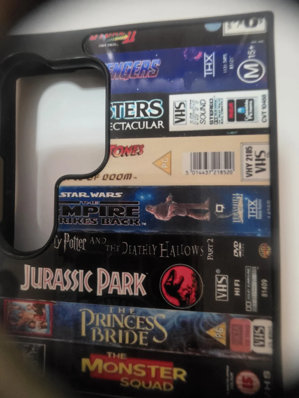 Retro VHS Movie Stack Phone Samsung S24 Ultra Case - Multicolor